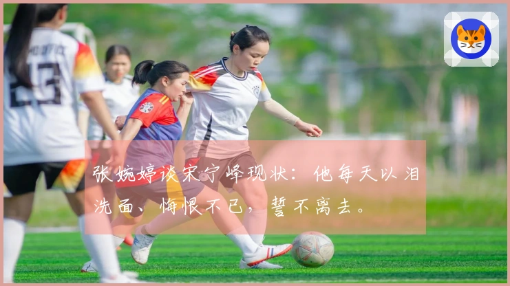 张婉婷谈宋宁峰现状：他每天以泪洗面、悔恨不已，誓不离去。
